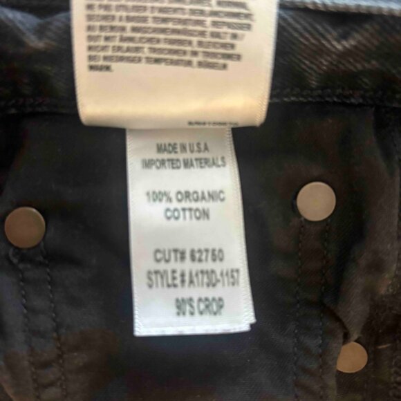 Agolde 90s High Rise Crop - Picture 3 of 3